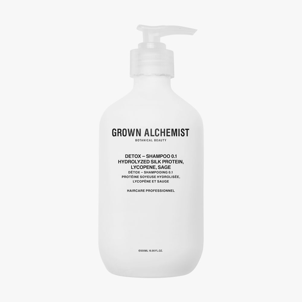 Grown Alchemist Detox – Hydrolyzed 500ml Shampoo Lycopene, – Protein, Sage Silk | 0.1: Woodberg