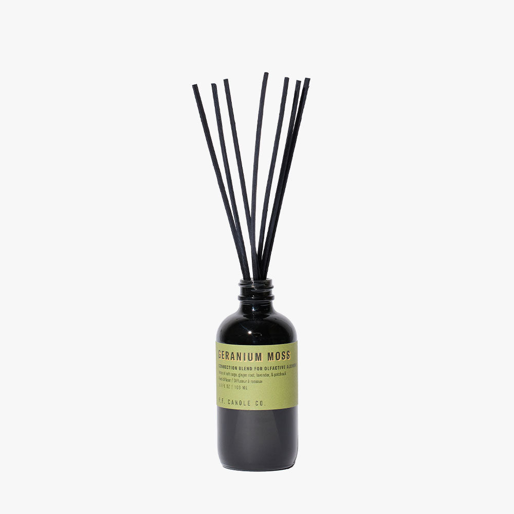 Alchemy Line: Geranium Moss – Reed Diffuser