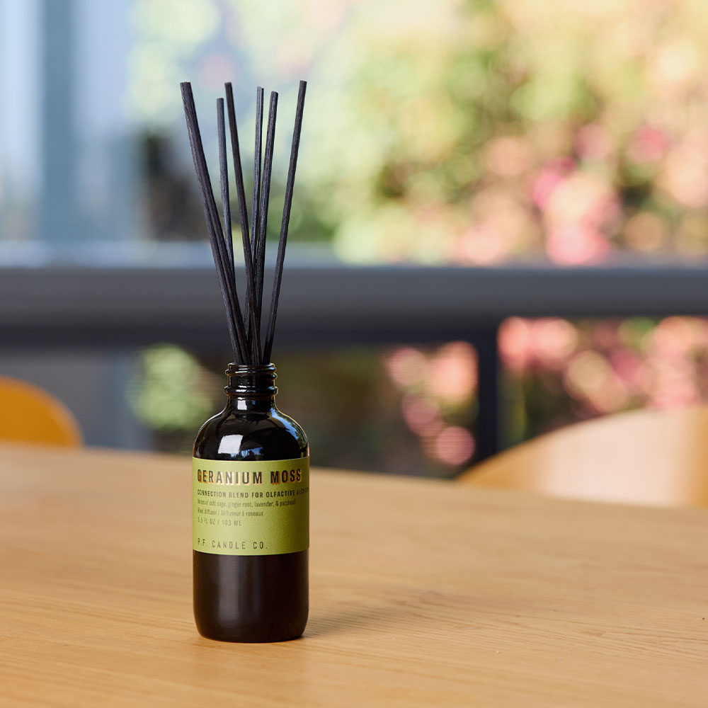 Alchemy Line: Geranium Moss – Reed Diffuser