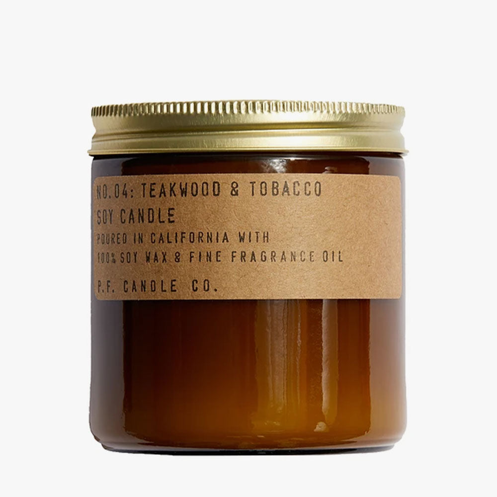 Teakwood & Tobacco – Concentrated Soy Candle Large Size