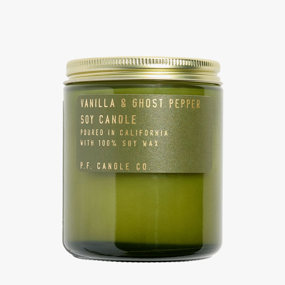 Vanilla & Ghost Pepper – Limited Soy Candle Standard Size